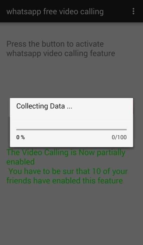 free video call for Whatsapp скриншот 1