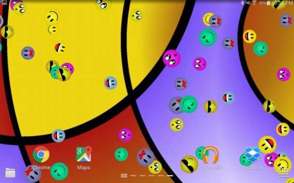 Fun Smileys Live Wallpaper screenshot 5