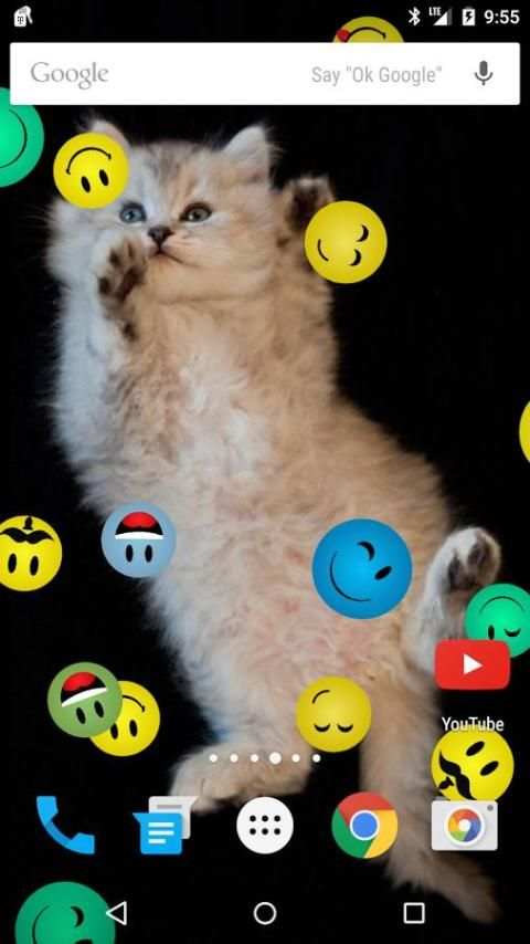 Fun Smileys Live Wallpaper screenshot 14