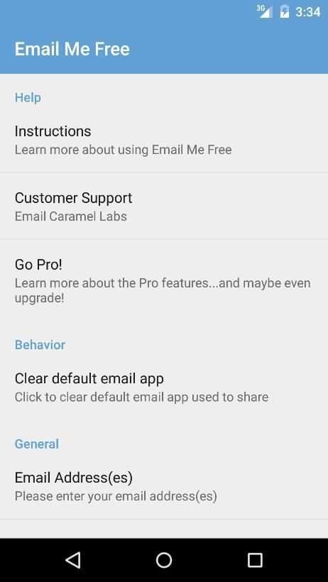 Email Me Free screenshot 3