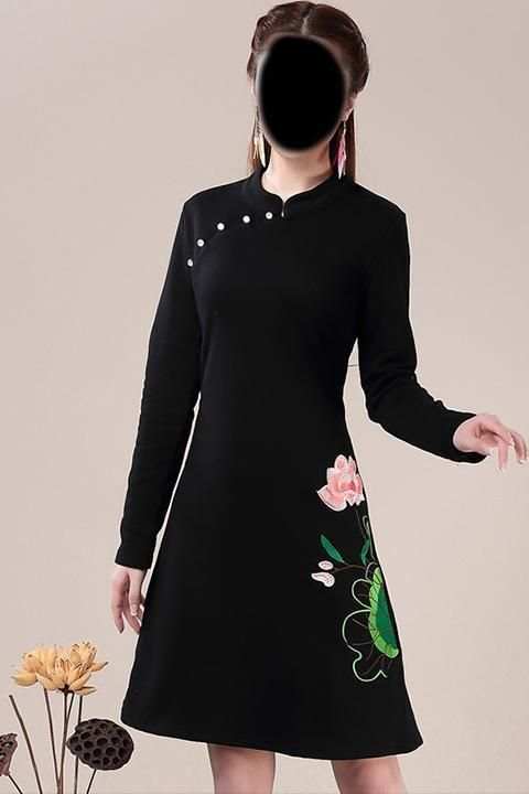 Chinese Dress Photo Montage screenshot 1