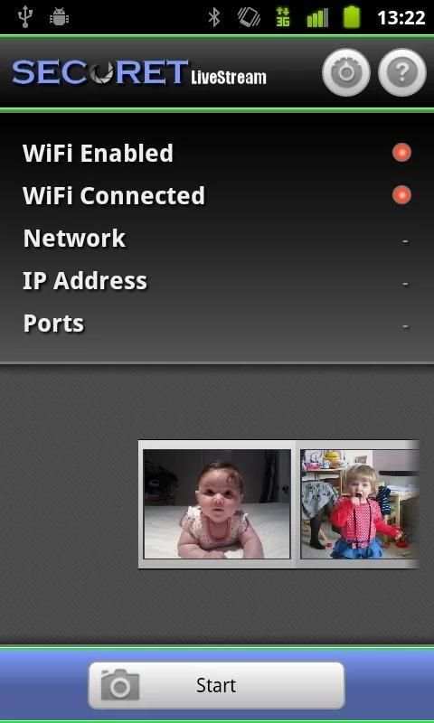 Camera WiFi LiveStream DEMO 7 تصوير الشاشة