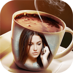 ikon ضعي صورتك في فنجان قهوة - جديد