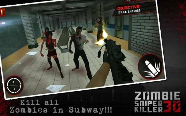 Zombie Sniper Squad Pembunuh screenshot 12