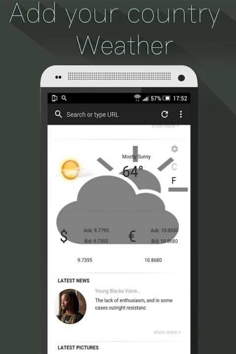 Rocket Browser & Fast Explorer скриншот 6