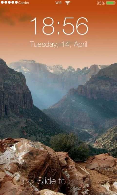 Lock Screen for Iphone 6 18 تصوير الشاشة