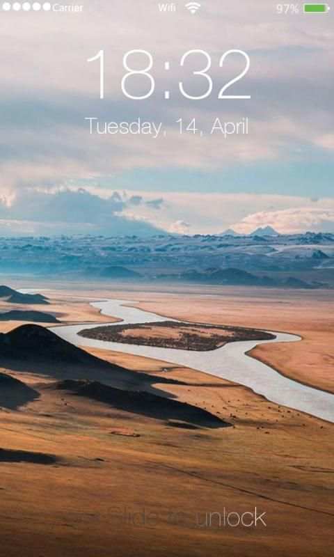 Lock Screen for Iphone 6 4 تصوير الشاشة