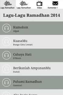 Lagu Ramadhan 2014 screenshot 2