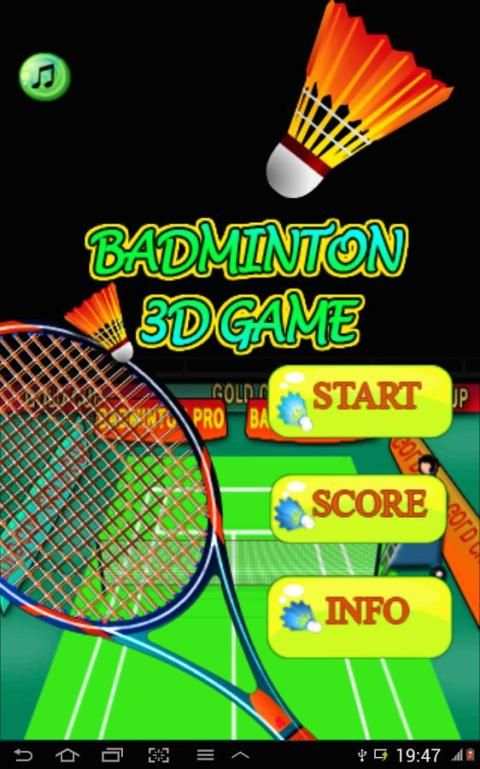 Badminton 3D Game screenshot 7