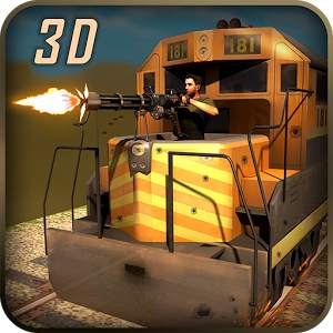 Gunship Battle Bullet Train 3D