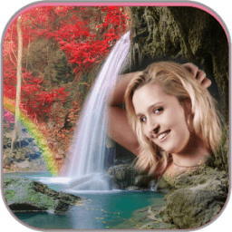 Waterfall Photo Frames أيقونة