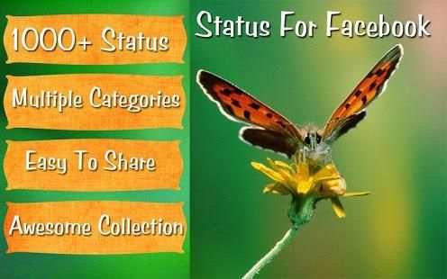 Status For Facebook screenshot 1