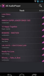 All Audio Player screenshot 1