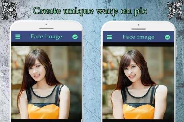 Funny Face Warp 3 تصوير الشاشة