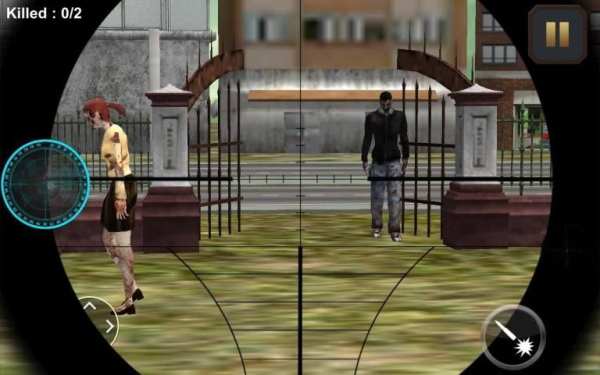 Membanting tulang Zombie Snipe screenshot 2
