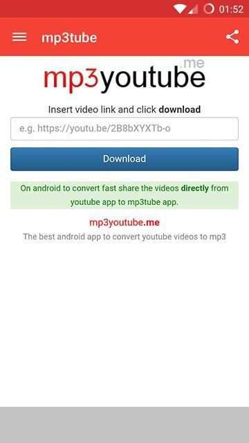 Mp3tube ★ Convert video to mp3 скриншот 2