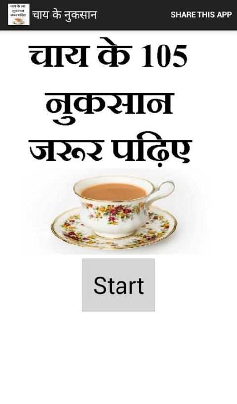 Chay ke Nuksaan स्क्रीनशॉट 1