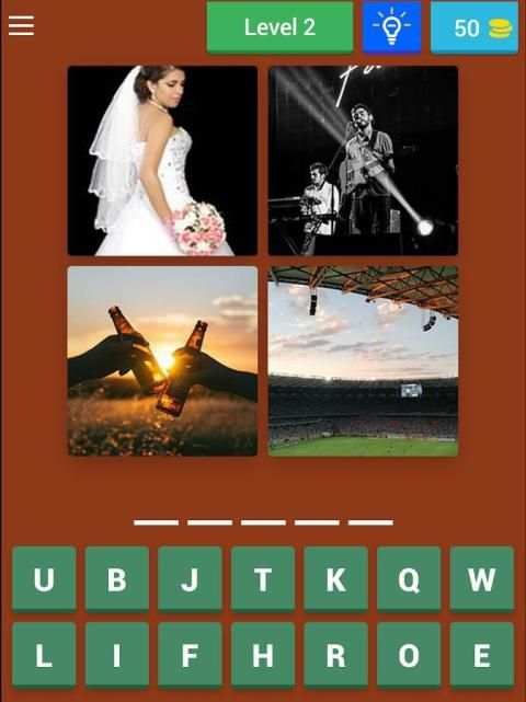 Four Pics One Word ! 10 تصوير الشاشة
