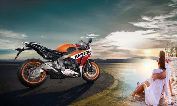 Racing Bike Photo Frame скриншот 4