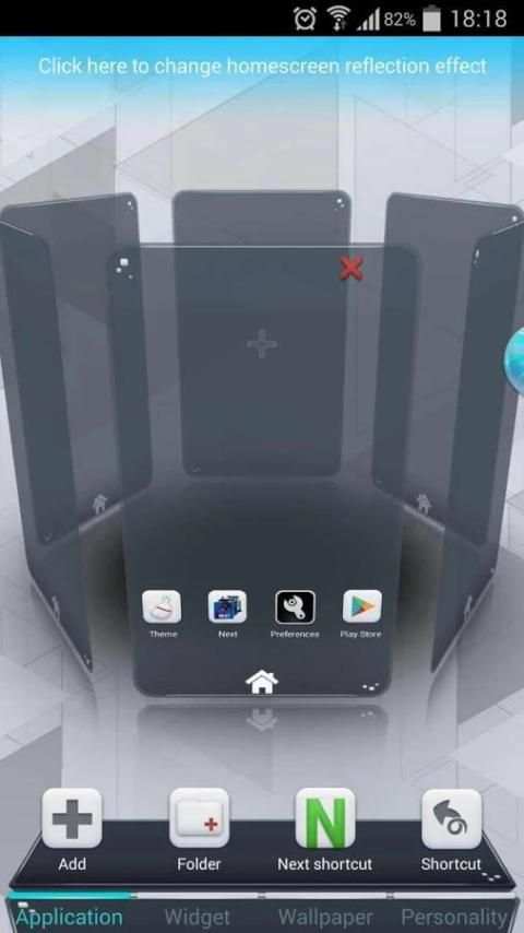 Pale 3D Launcher & Locker screenshot 1
