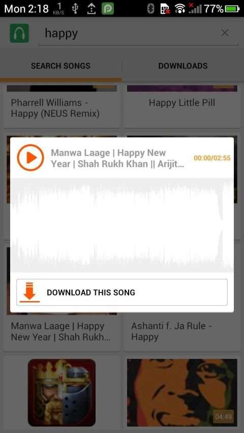 Fast MP3 Downloader screenshot 1