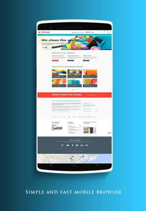 5G Browser Android HD screenshot 1