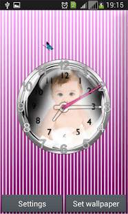 My Photo Clock Live Wallpaper screenshot 2