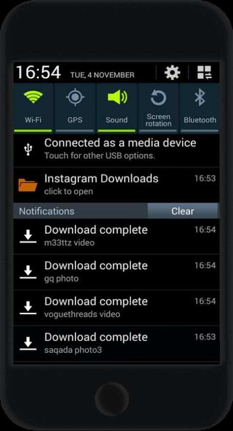 Downloader For Instagram screenshot 1