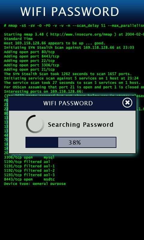 Wifi Password Hacker Prank screenshot 2