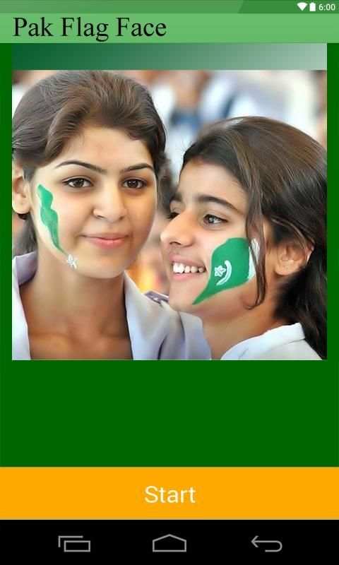 Pak Flag Face 10 تصوير الشاشة