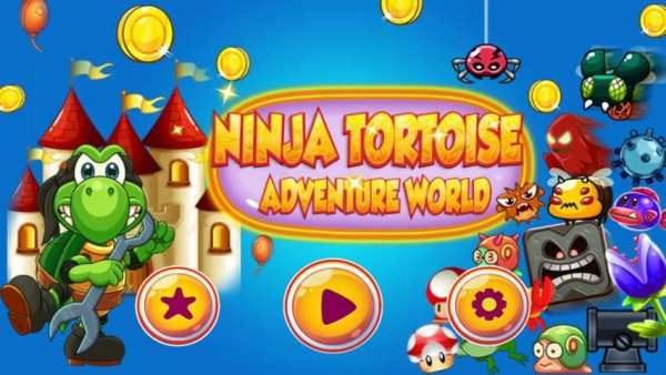 Ninja Tortoise Adventure World screenshot 1
