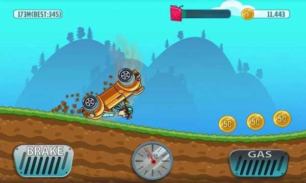 Cars Hill Climb Race स्क्रीनशॉट 2