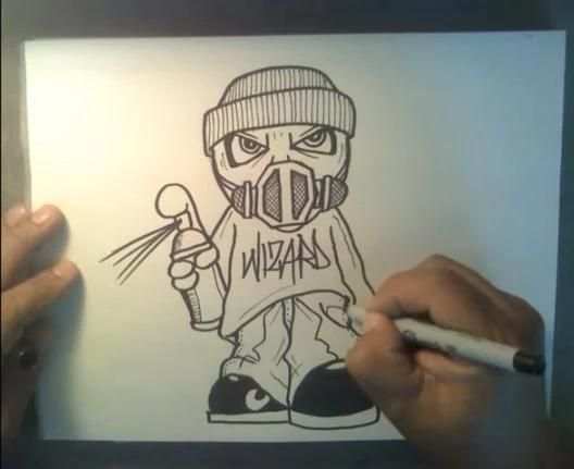 How to draw graffiti style screenshot 4