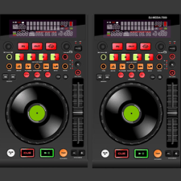 Virtual DJ Mixer With Music أيقونة