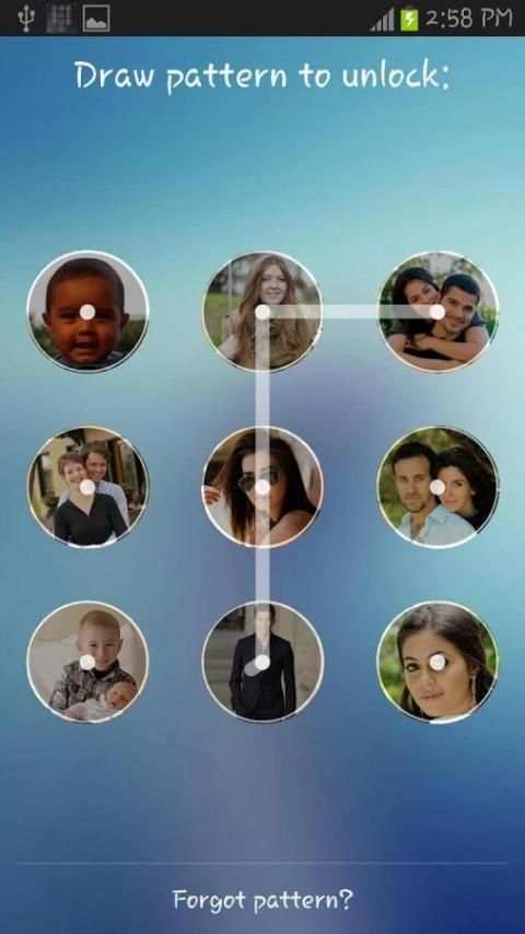 Photo Pattern Lock Screen screenshot 3