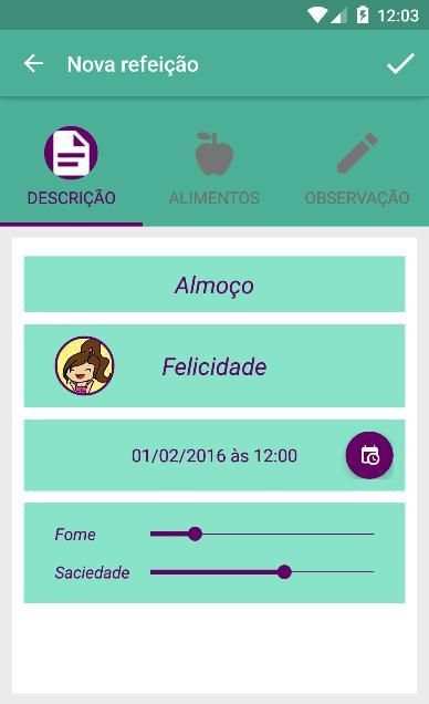 NSE Diário Alimentar screenshot 4