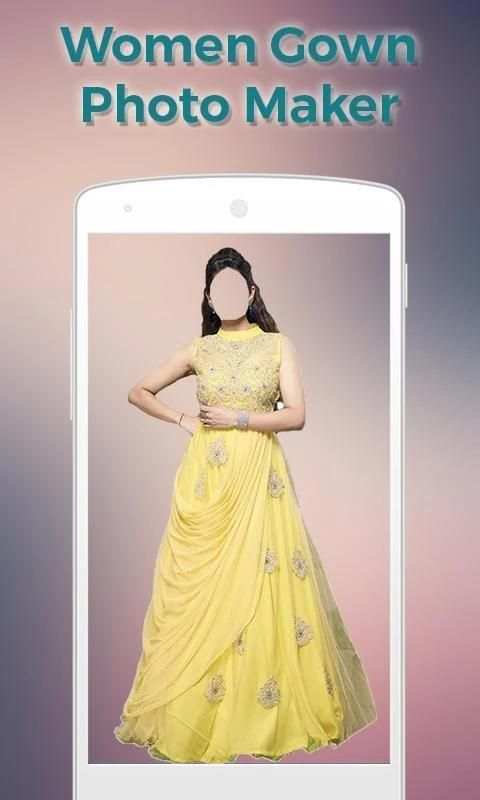 Women Gown Dress Photo Maker скриншот 3