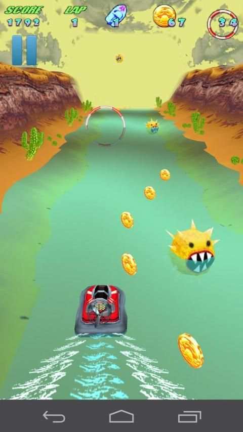 Turbo River Racing 3 تصوير الشاشة