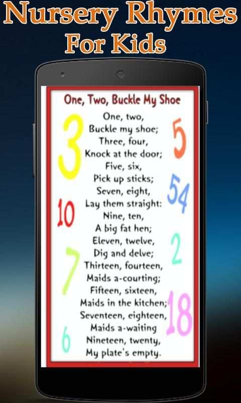 Nursery Rhymes For Kids screenshot 3