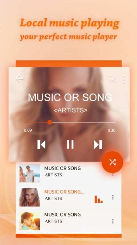 MP3 Music Player скриншот 1
