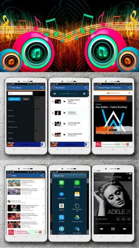 Music Player Full Version Pink screenshot 2