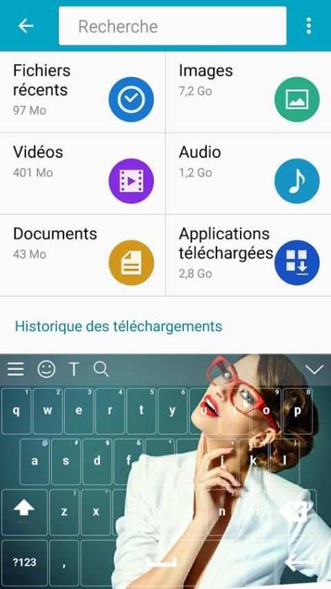 Keyboard saya dengan tema foto screenshot 6