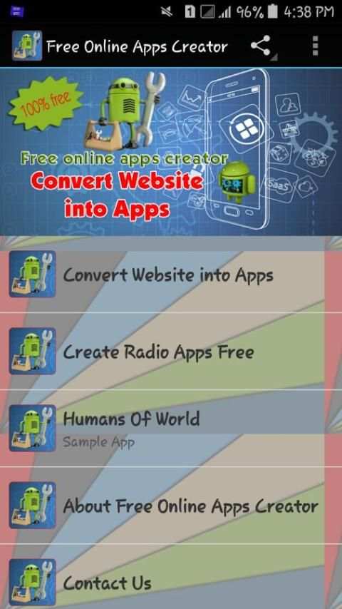 Free Online Apps Creator screenshot 5