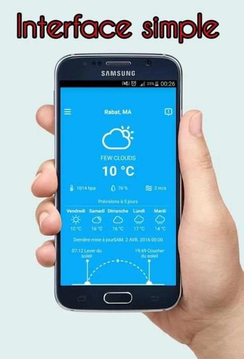 Meteo Maroc 6 تصوير الشاشة