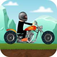 Motorbike Racing Hill Rider