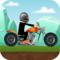 Motorbike Racing Hill Rider أيقونة