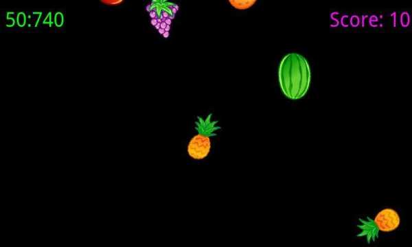Kid Fruit Ninja screenshot 2