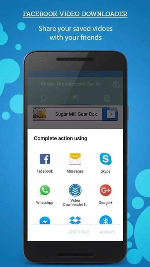 Facebook Video Downloader screenshot 1