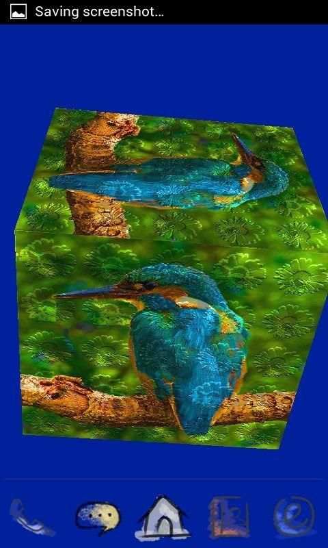Paper Bird Live Wallpaper screenshot 1