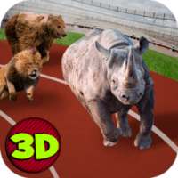 Wild Animal Racing Fever 3D